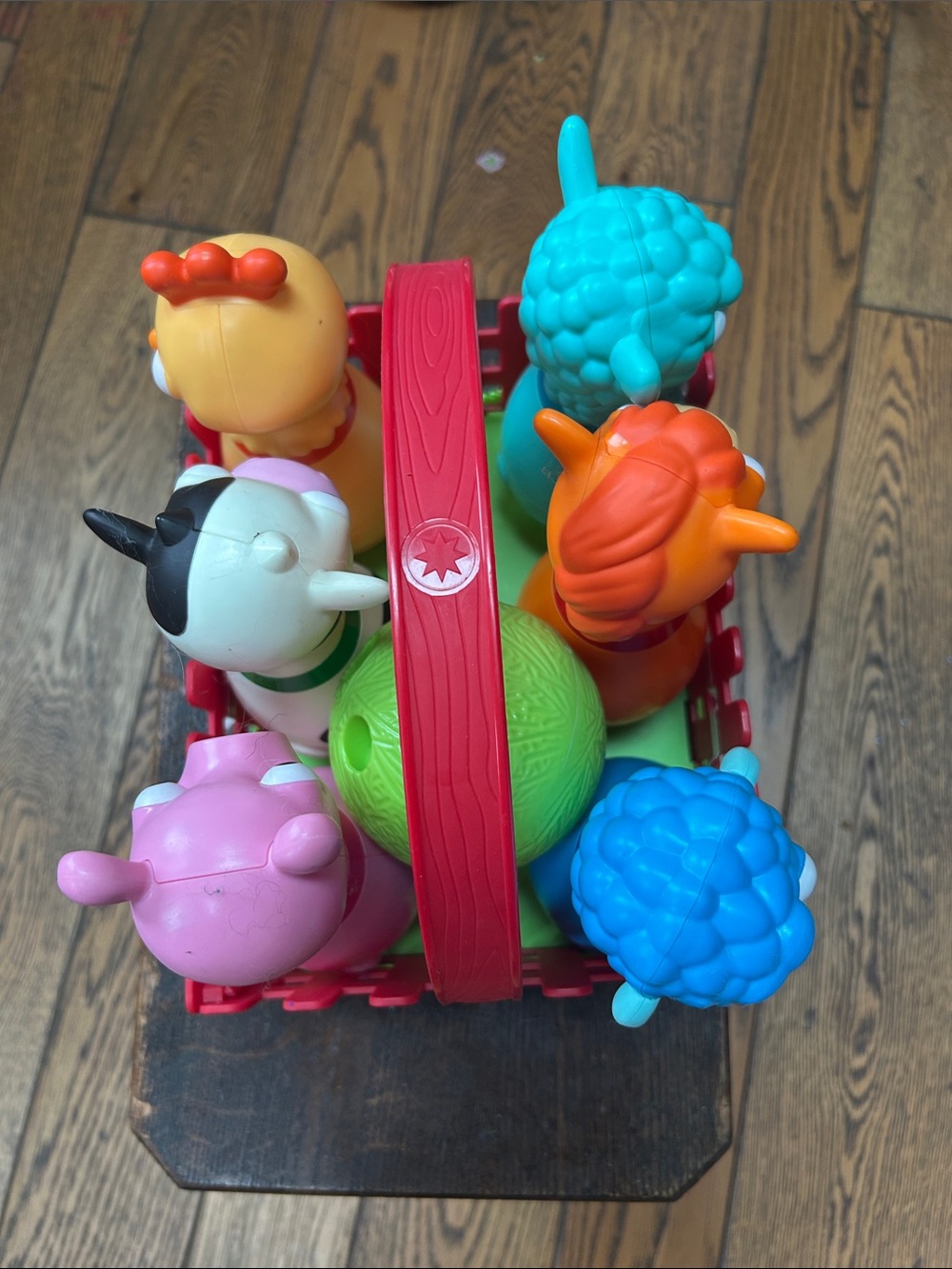 Kids Farm Animal Bowling Toy Set